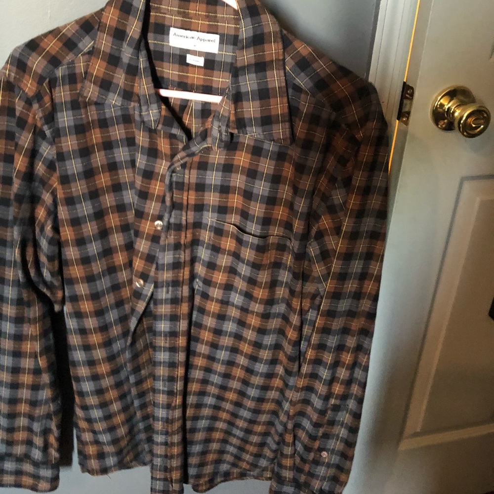 american apparel flannel
